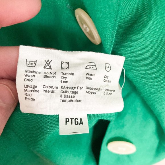 Vintage Esprit Essentials Sleeveless Green Blouse, Womens Small - Picture 10 of 10